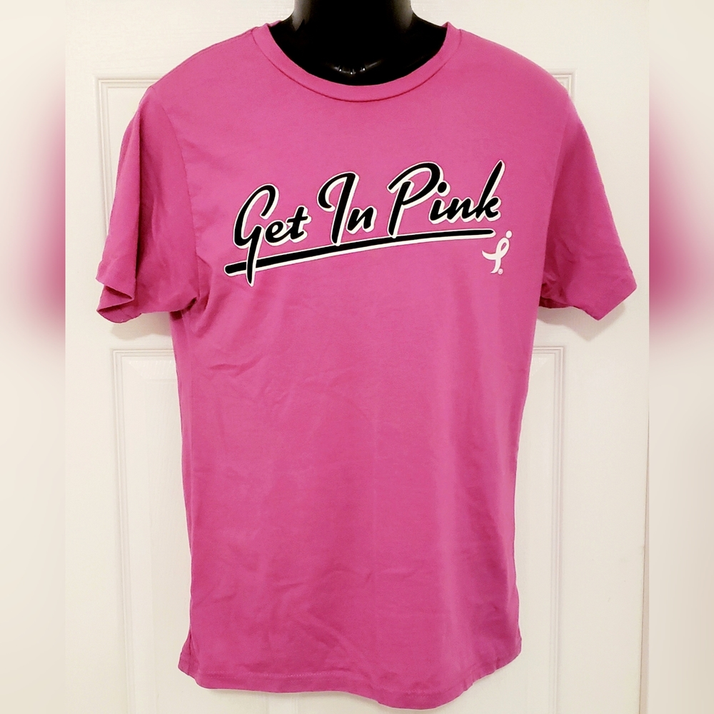 Susan G. Komen Get In Pink T-Shirt Women Size Medium